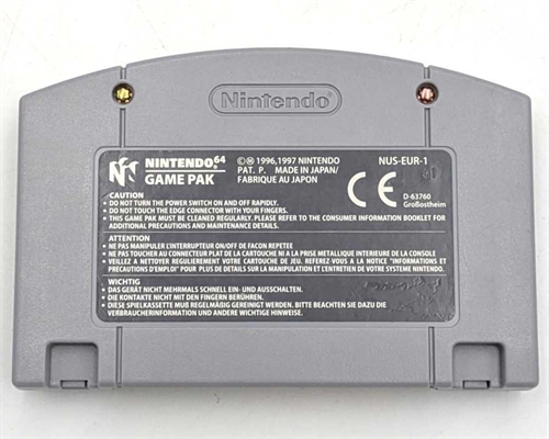 Duke Nukem Zero Hour - Cartridge - Nintendo 64 Spil - (EUR) (A Grade) (Genbrug)